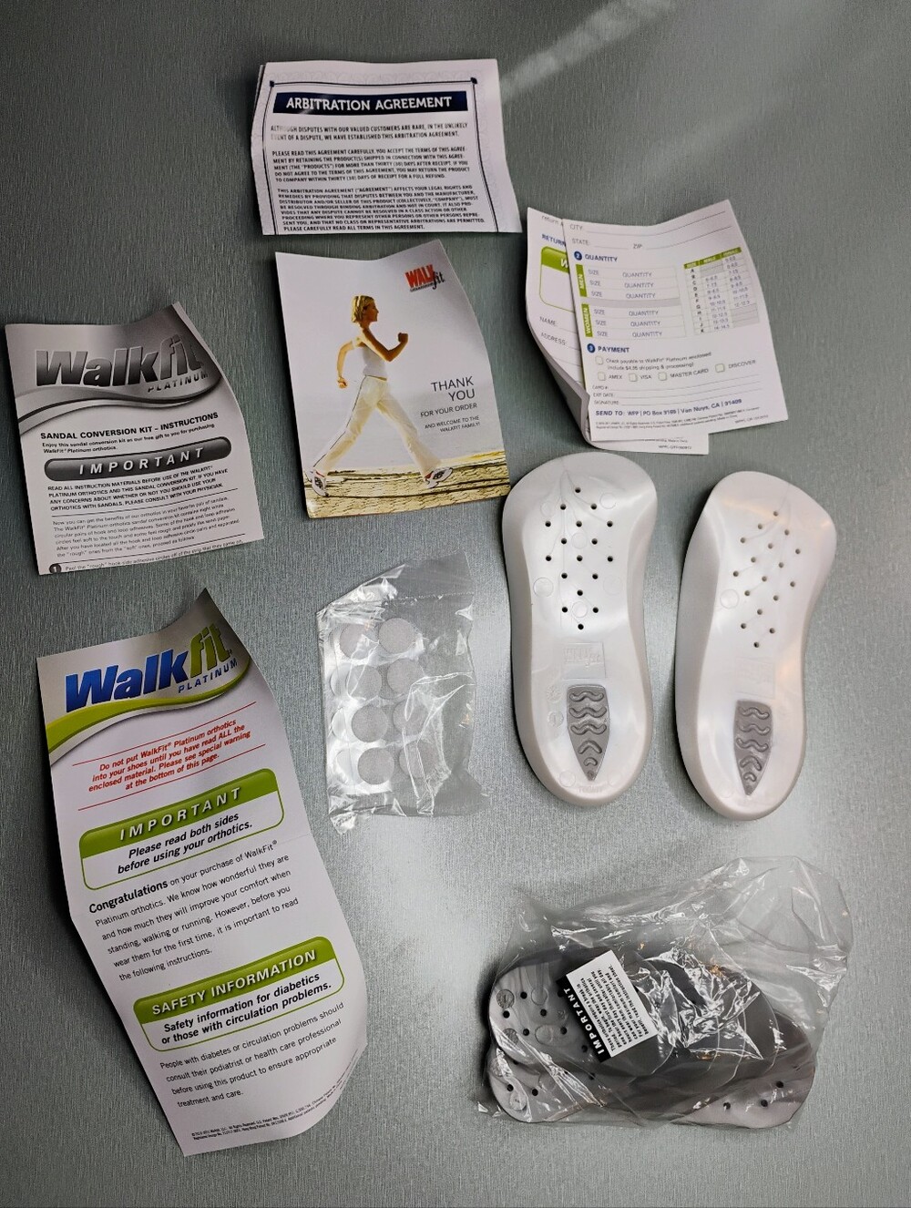 Walkfit Shoe Insoles with Inserts